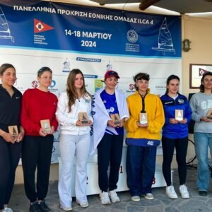 Εθνική Ομάδα ILCA 4 2024 η Καραουλάνη Σοφία