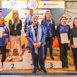 ΧΡΥΣΗ Η ΣΥΛΙΑ ΚΑΝΕΛΛΟΥ ΚΟΚΚΙΝΑΚΗ ΣΤΗΝ 33Η ΔΙΕΘΝΗ ΙΣΤΙΟΠΛΟΙΚΗ ΕΒΔΟΜΑΔΑ