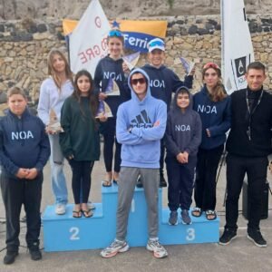 Με πέντε μετάλλια επέστρεψε ο ΝΟΑ από την Σαντορίνη