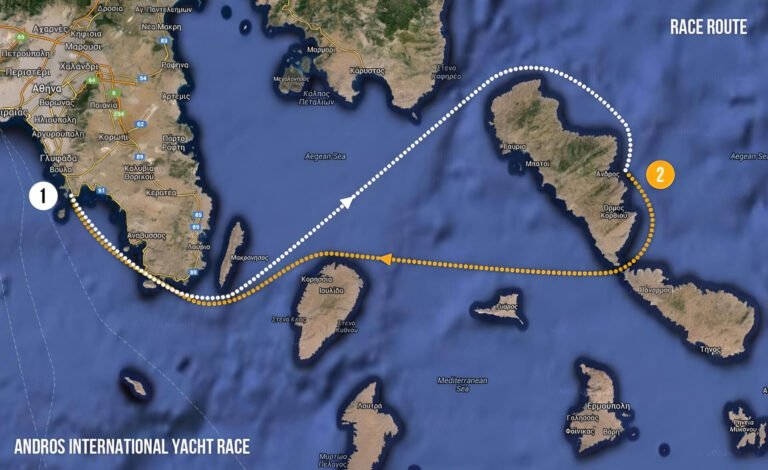 AndrosRace Race Route