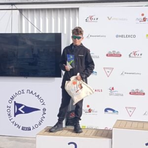 2ος ο Σταμάτης Νόνας στα U13 στο 11ο Sarikavazis Optimist Trophy